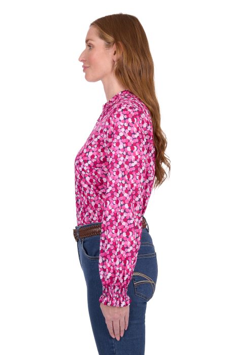 Thomas Cook Womens Ruby Long Sleeve Blouse [sz:8]