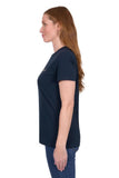 Thomas Cook Womens Kerri Short Sleeve Tee - Navy [sz:8]
