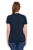 Thomas Cook Womens Kerri Short Sleeve Tee - Navy [sz:8]