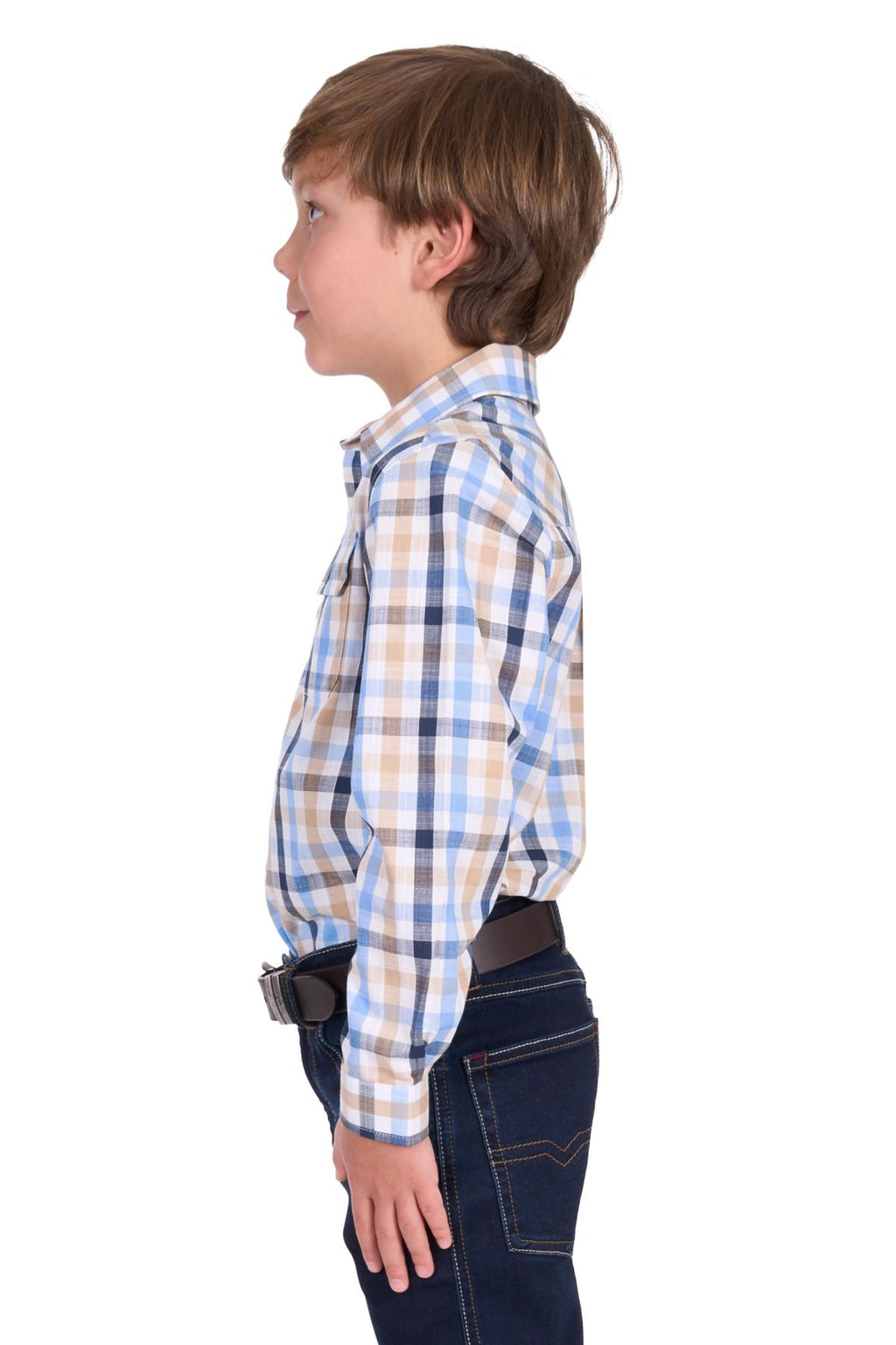 Thomas Cook Boys Jesse 2 Pocket Long Sleeve Shirt [sz:4]
