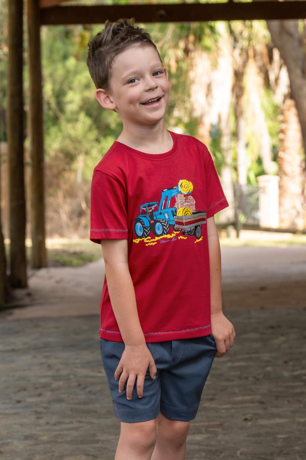 Thomas Cook Boys Nicholas Short Sleeve Tee [sz:4]