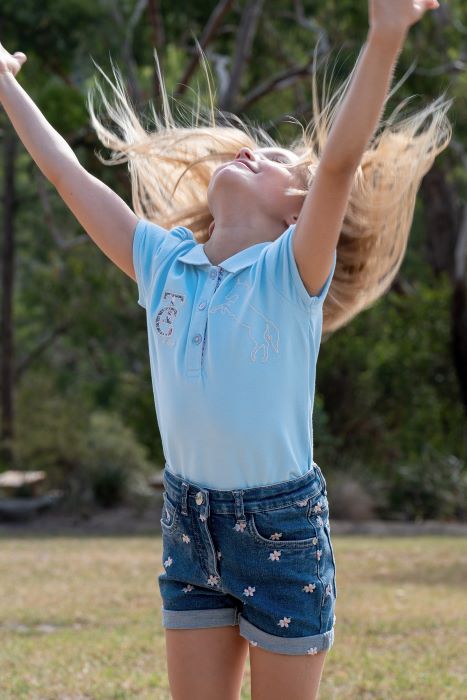 Thomas Cook Girls Daisy Short Sleeve Polo [sz:4]