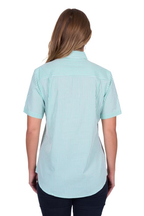 Hardslog Womens Grace 1/2 Plkt Short Sleeve Shirt [sz:8]