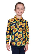 Hardslog Kids Ally 1/2 Plkt Long Sleeve Shirt [sz:4]
