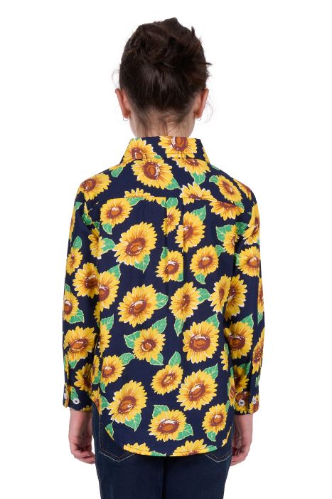 Hardslog Kids Ally 1/2 Plkt Long Sleeve Shirt [sz:4]