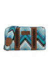 WRANGLER NEVADA WALLET - BLUE 