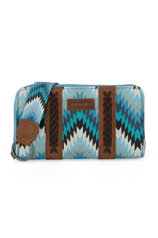 WRANGLER NEVADA WALLET - BLUE 