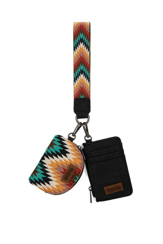 WRANGLER NEVADA DUAL POUCH WRISTLET - MULTI [SZ:2]