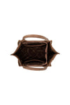 WRANGLER EMBROIDERED TOTE BAG - CAMEL 