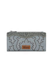 WRANGLER EMBROIDERED WALLET - BLUE 