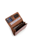 WRANGLER SIERRA LOGO CROSSBODY BAG - CAMEL