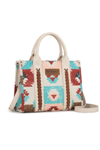 WRANGLER ZENA AZTEC CROSSBODY BAG - NATURAL 
