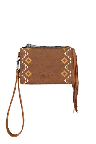 WRANGLER INDIANA WRISTLET PURSE - TAN [SZ:2]