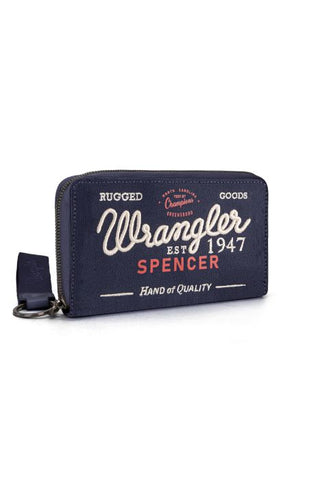 Wrangler Spencer Wallet - Navy 