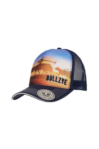 Bullzye Outback High Profile Trucker Cap 