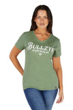 Bullzye Eleanor Womens Short Sleeve Tee - Moss [sz:10]