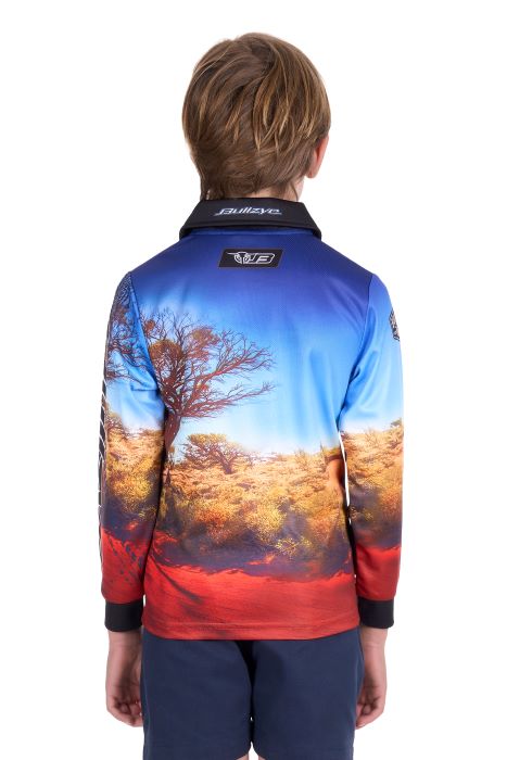 Bullzye Boys Road Train Long Sleeve Tee [sz:4]