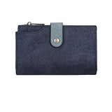 Wrangler W Stitch Wallet - Navy
