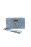 Wrangler Willa Wallet - Light Denim 