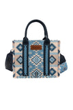 Wrangler Macy Aztec Crossbody Bag - Blue