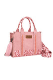 Wrangler Leopard Print Crossbody Bag - Pink [sz:2]