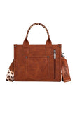 Wrangler Leopard Print Crossbody Bag - Tan [sz:2]