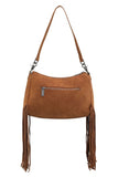 Feature Buckle Shoulder Bag - Tan