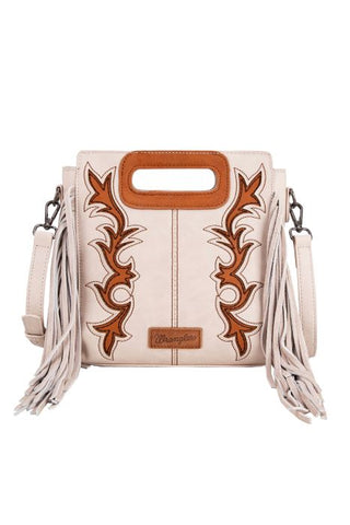Wrangler Dallas Fringe Bag - Beige