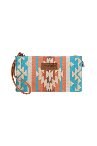 Wrangler Cilia Aztec Wristlet Purse 