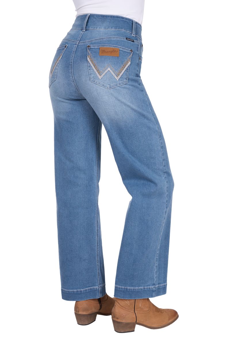 Wrangler Womens Chloe Hi Rise Jean 34l [sz:3]