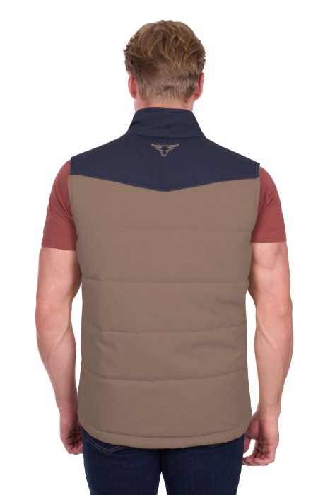 Pure Western Mens Jamie Reversible Vest [sz:s]