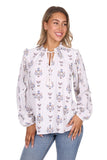 Pure Western Womens Keeley Ls Blouse [sz:8]