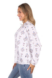 Pure Western Womens Keeley Ls Blouse [sz:8]