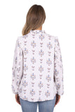 Pure Western Womens Keeley Ls Blouse [sz:8]