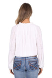 Pure Western Womens Pepper Ls Blouse [sz:8]