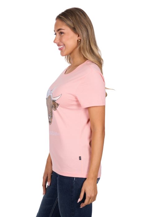 Pure Western Womens Estelle Ss Tee [sz:8]