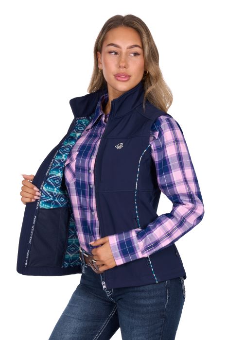 Pure Western Womens Corine Softshell Vest [sz:s]
