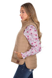 Pure Western Womens Sherri Rev Vest [sz:xs]