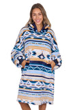 Pure Western Adults Aztec Snuggle Hoodie