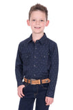 Pure Western Boys Marc Ls Shirt [sz:4]