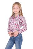 Pure Western Girls Marsha Ls Shirt [sz:4]