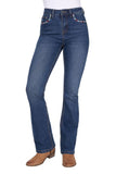 Pure Western Womens Mary H Rise Bcut Jean 32l [sz:6]