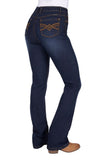 Pure Western Womens Nova H Rise Bcut Jean 34l [sz:8]