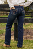 Pure Western Womens Romy Trouser Jean 32l [sz:8]