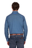 Wrangler Mens Kyle Logo Ls Shirt [sz:m]