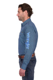 Wrangler Mens Kyle Logo Ls Shirt [sz:m]