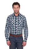 Wrangler Mens Dustin Logo Ls Shirt [sz:xs]