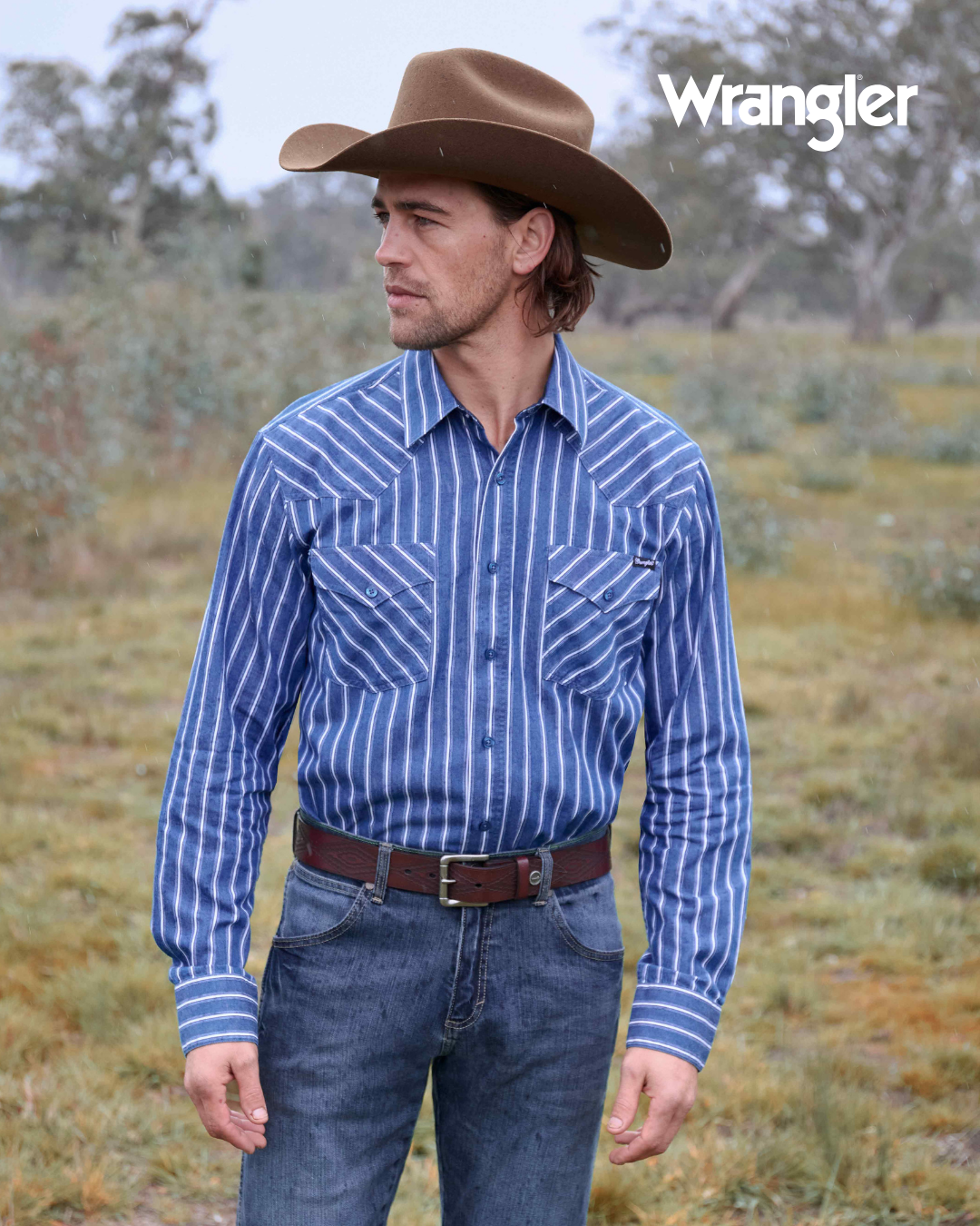 Wrangler Mens Roy Ls Shirt [sz:m]