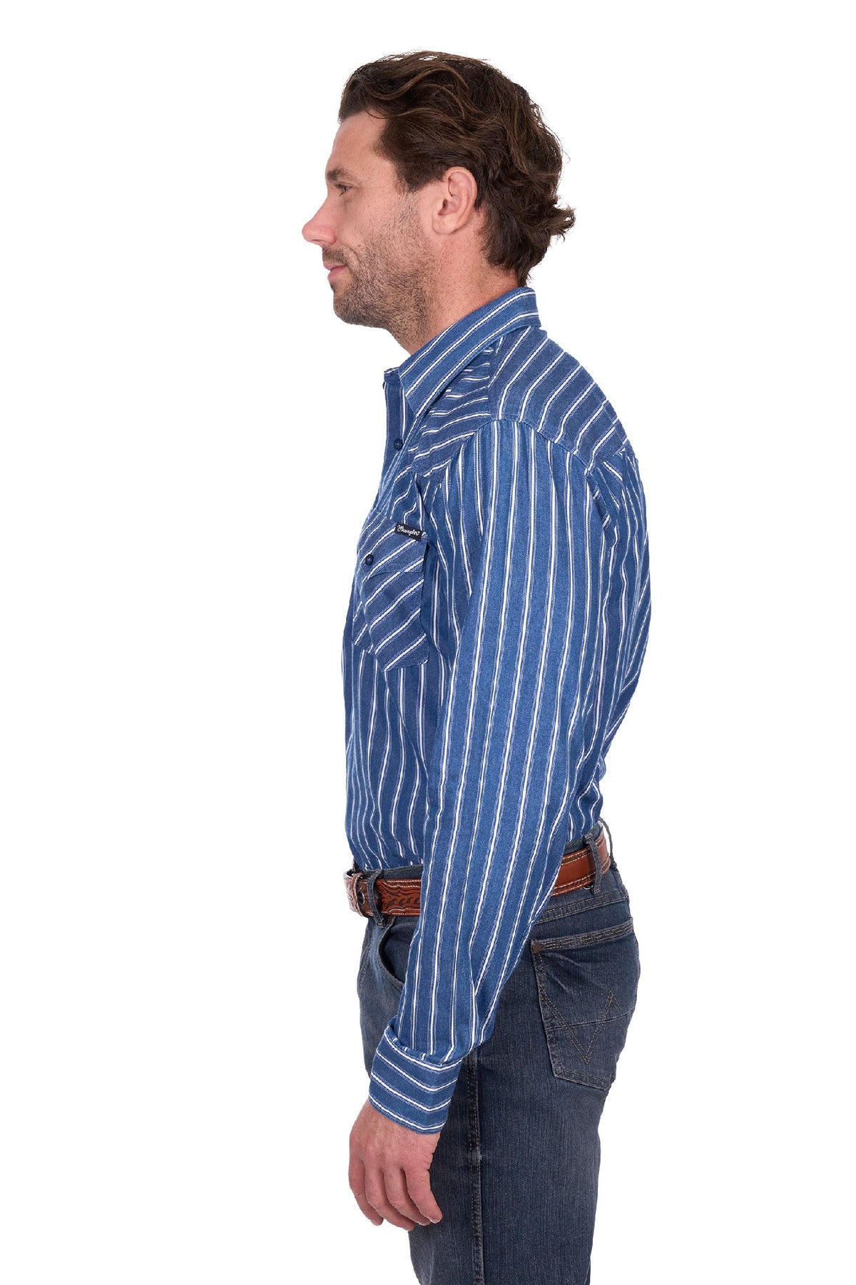 Wrangler Mens Roy Ls Shirt [sz:m]