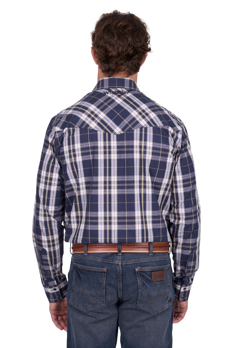Wrangler Mens Wayne Ls Shirt [sz:m]